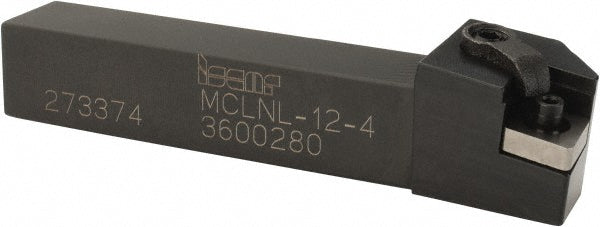 Iscar 3606511 Indexable Turning Toolholder MCLNL 12-4 COM, Clamp & Pin