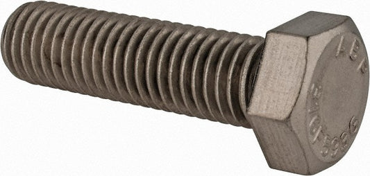 Value Collection R56000228 Hex Head Cap Screw 5/8-11 x 2-1/4", Grade 316 Stainless Steel, Uncoated