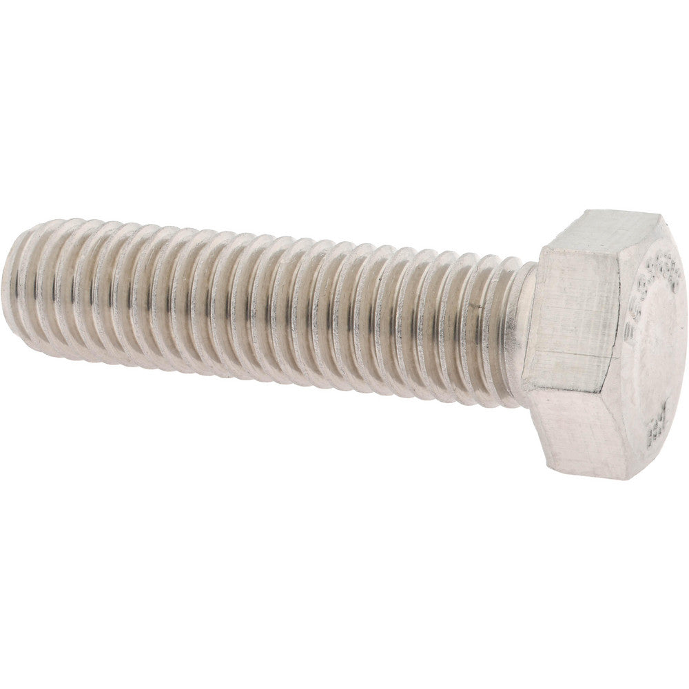 Value Collection 3827 Hex Head Cap Screw 5/8-11, 2-1/2" Length Under Head, Grade 316 Stainless Steel, Bright/Uncoated Finish