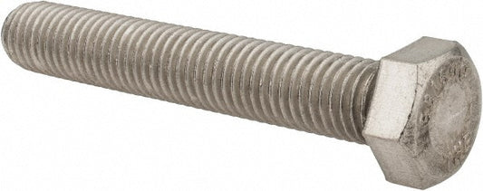 Value Collection 3893 Hex Head Cap Screw 5/8-11, 4" Length Under Head, Grade 316 Stainless Steel, Bright/Uncoated Finish