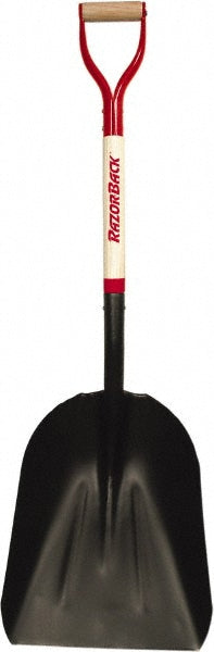 Razor-Back 53117 Scooping Shovel Steel, Square, 14" Blade Width