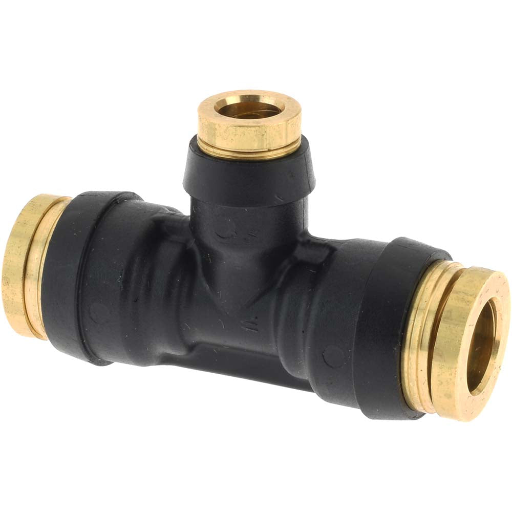 Parker 364PTC-6-6-4 Push-To-Connect Tube Fitting Union, 3/8 x 3/8 x 1/4" OD