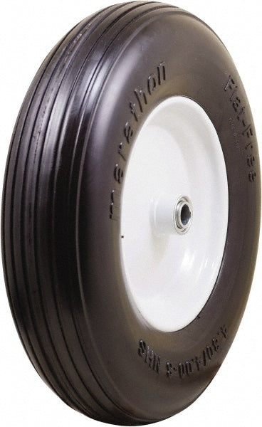 Marathon Industries 00063 3-45/64" Wide x 15-1/2" High x 4" Deep Flat Free Hand Truck Tire