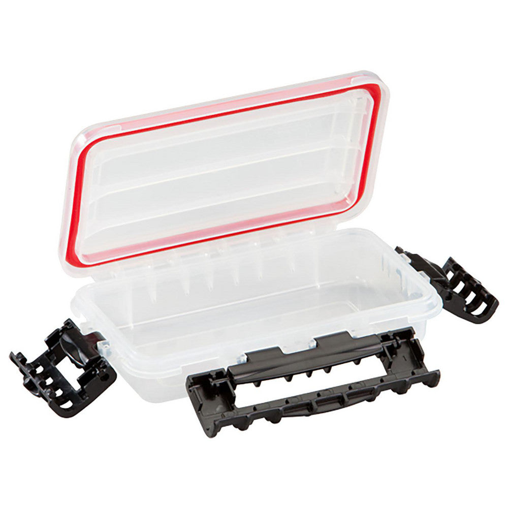 Plano Molding 344010 Small Parts Boxes & Organizers Product Type Compartment Box  Lock Type Positive Snap  Width (Inch) 5  Depth (Inch) 1-3/4  Number of Dividers 0  Removable Dividers No