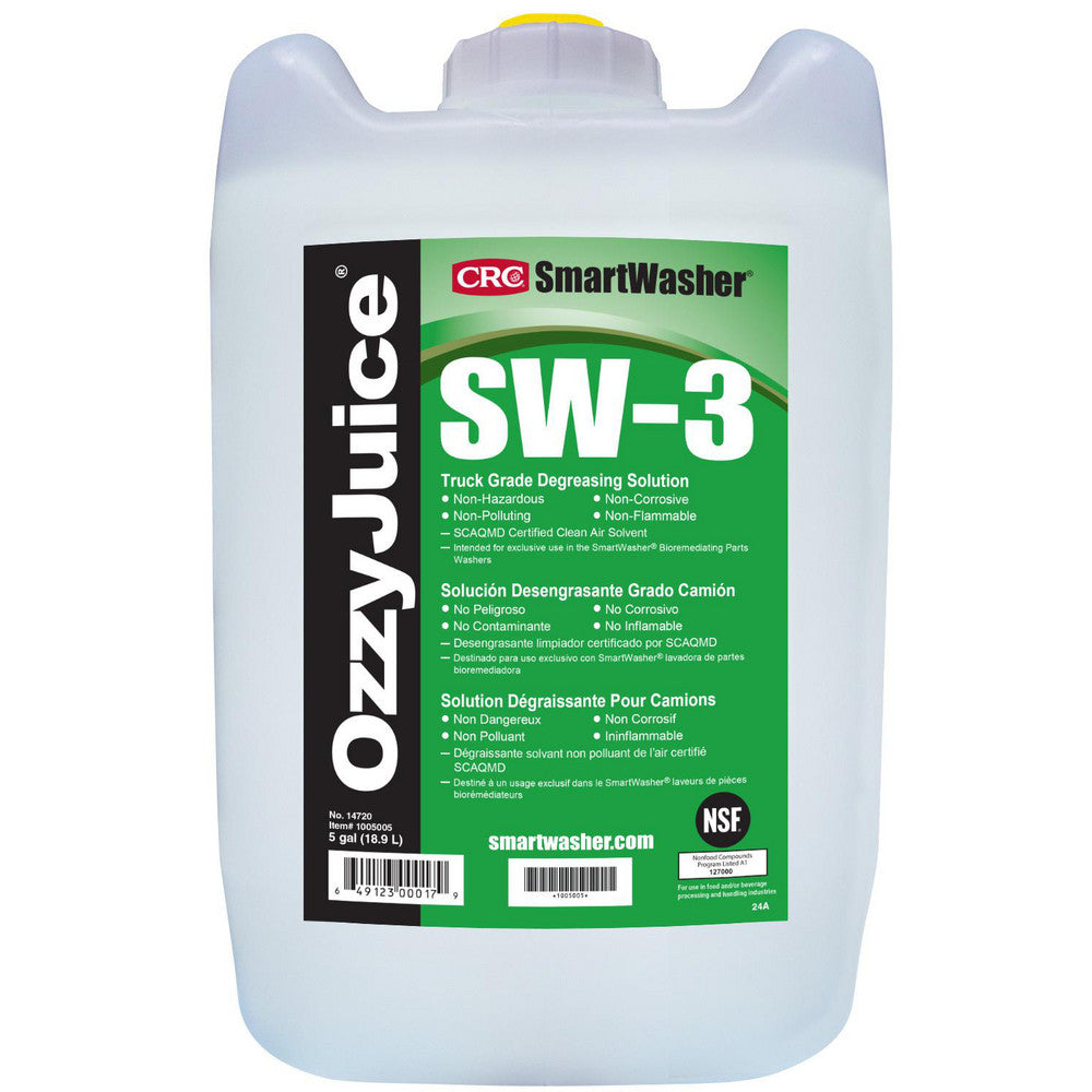 CRC 1005005 OzzyJuice SW-3 5 Gal Jug Parts Washer Fluid