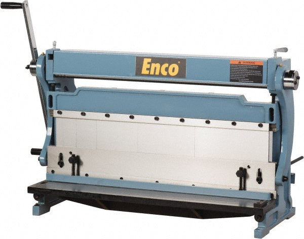 Enco 3710033IN1/760 Combination Roller, Shear & Brake Machines Maximum Mild Steel Shearing Capacity (Gauge) 20 ga Maximum Mild Steel Bending Capacity (Gauge) 20 Maximum Mild Steel Rolling Capacity 20 ga Maximum Mild Steel Rolling Capacity (Gauge) 20 Maximum Mild Ste