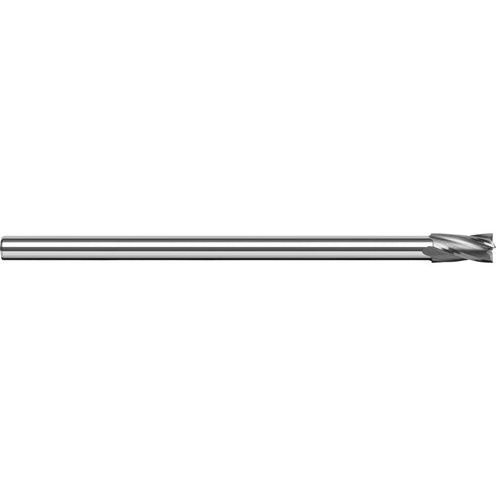 Harvey Tool 943208 Square End Mill 1/8" Dia, 3/16" LOC, 4 Flute, Solid Carbide