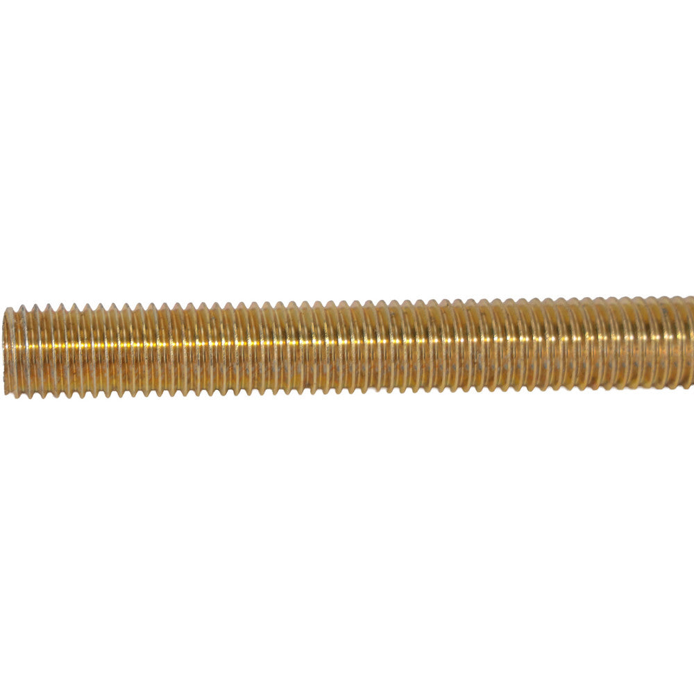 All America Threaded Products 07146 General-Purpose Threaded Rod 3/4-10, 6' OAL, Alloy Steel, Yellow Zinc Finish