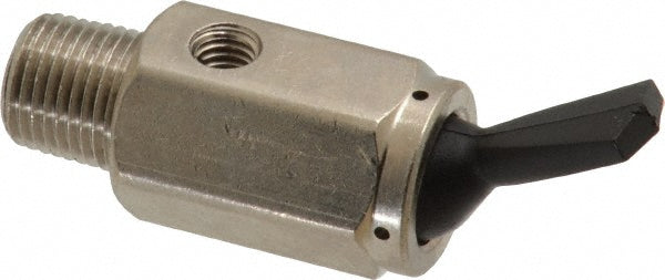 Specialty Mfr 242290 Toggle Air Valve Detented Actuator, 2 Position, 1/8" Inlet, MNPT Thread