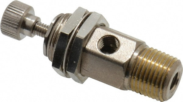 Specialty Mfr 243290 Mini Needle Air Valve 1/8" Inlet, MNPT Thread