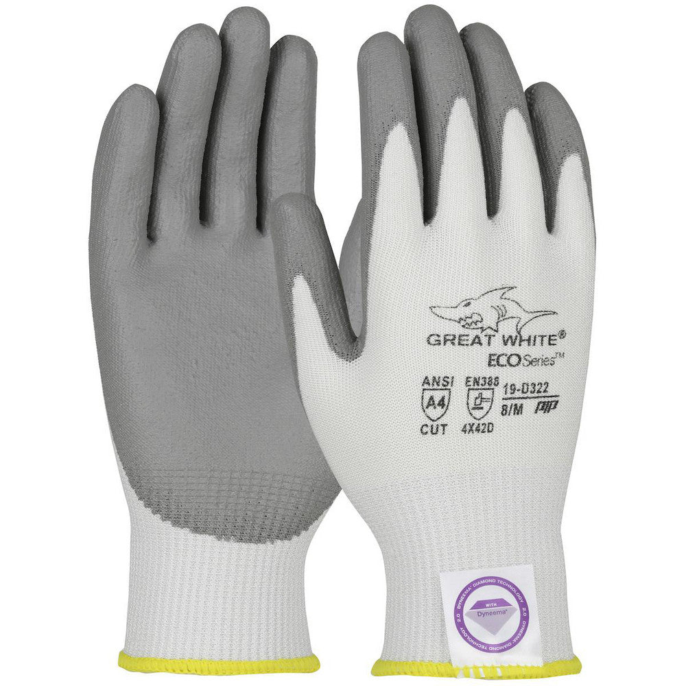PIP 19-D322/M Cut, Puncture & Abrasion-Resistant Gloves G-Tek® 3GX® 19-D322, Size Medium, ANSI Cut A4, ANSI Puncture 3, Polyurethane, Dyneema Diamond