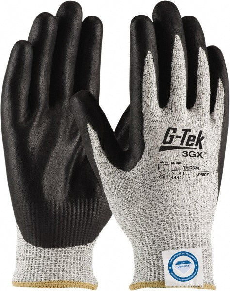 PIP 19-D334/L Cut, Puncture & Abrasion-Resistant Gloves G-Tek® 3GX® 19-D334, Size Large, ANSI Cut A3, ANSI Puncture 2, Nitrile, Dyneema Diamond