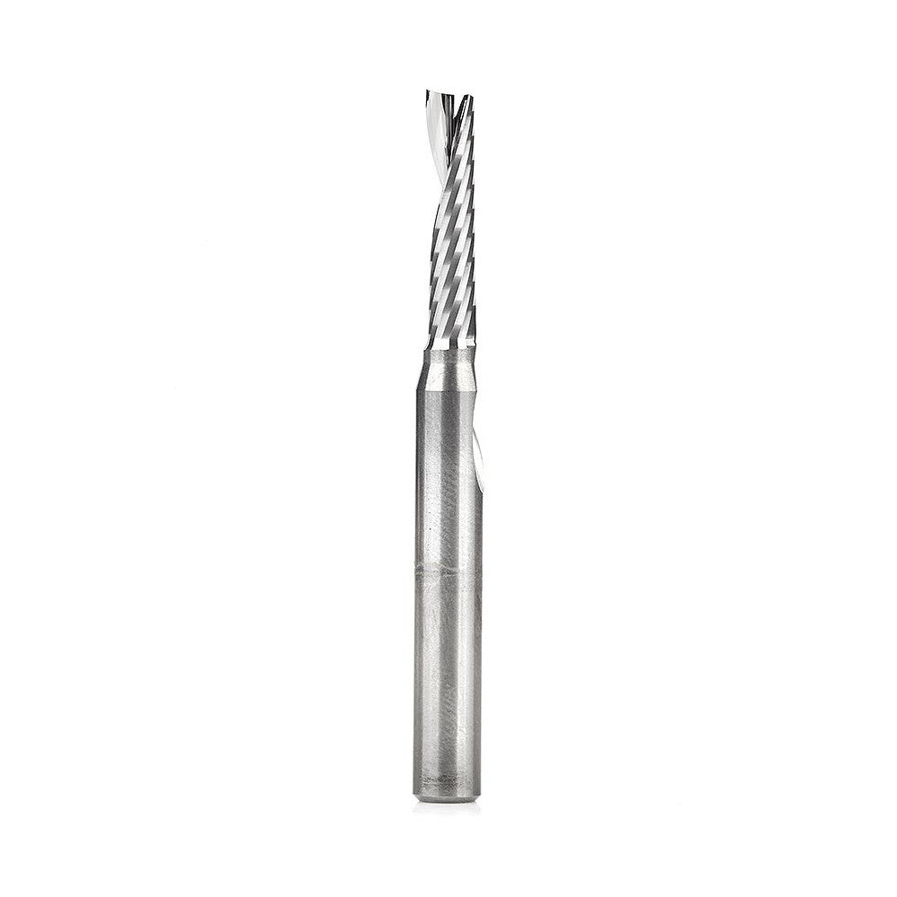 Amana Tool 51456 Spiral Router Bit 0.187" Dia, 0.875" LOC, 1/4" Shank Dia, Upcut