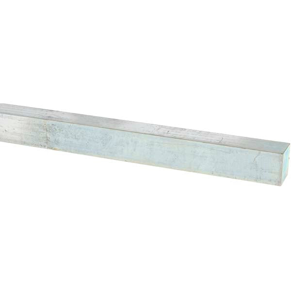 Value Collection KP25959 Undersized Key Stock 1" High, 1" Wide, 36" Long, Cold Drawn Steel, Zinc-Plated