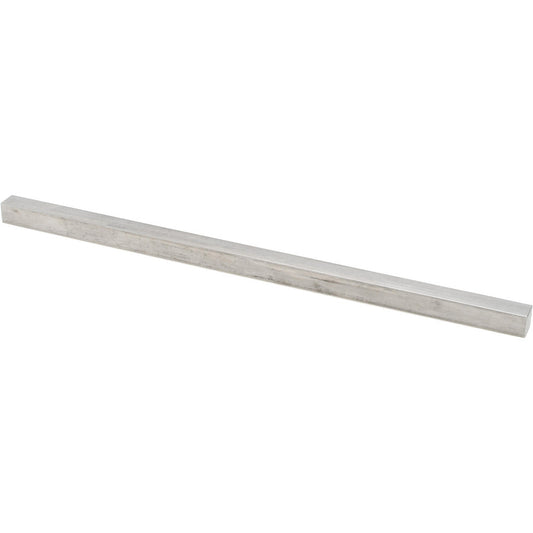 Value Collection KP1915 Undersized Key Stock 1/2" High, 1/2" Wide, 12" Long, 18-8 Stainless Steel