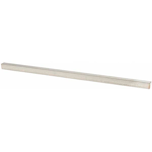 Value Collection KP1914 Undersized Key Stock 7/16" High, 7/16" Wide, 12" Long, 18-8 Stainless Steel