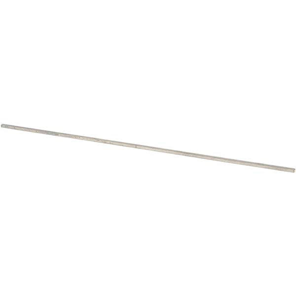 Value Collection KP1909 Undersized Key Stock 1/8" High, 1/8" Wide, 12" Long, 18-8 Stainless Steel