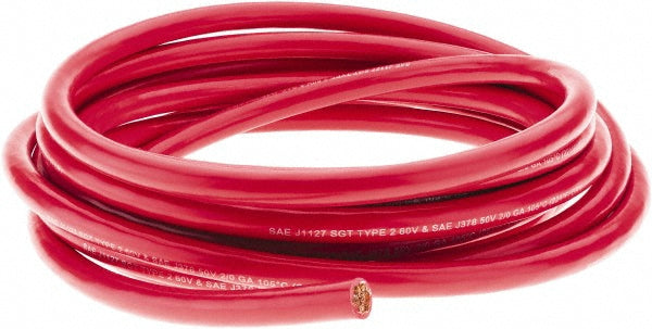 EastPenn -21846-R 2/0 Gauge Top Post Cable