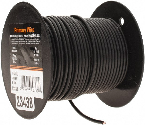 EastPenn 23438 16 AWG Automotive Plastic Insulated, Single Conductor Wire