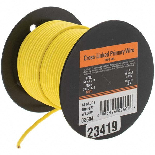 EastPenn 23419 18 AWG, 100' OAL, Hook Up Wire