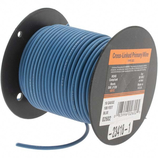 EastPenn -23418-1 18 AWG, 100' OAL, Hook Up Wire