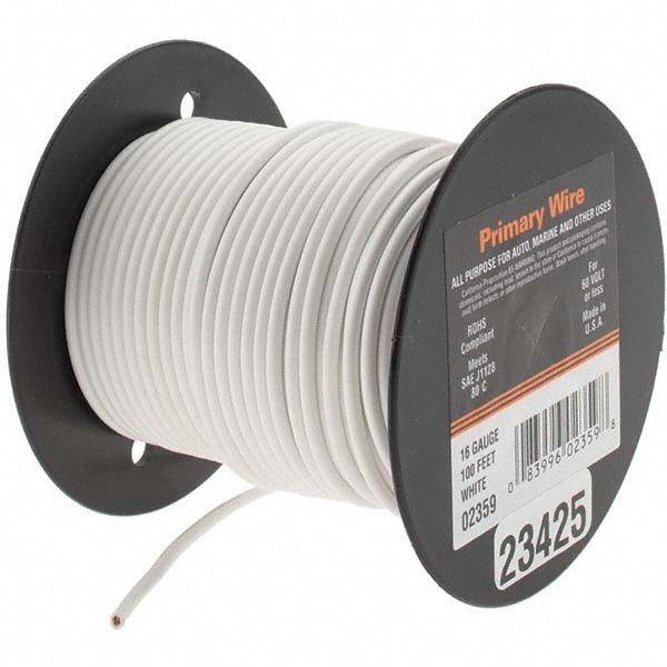 EastPenn 23425 16 AWG Automotive Plastic Insulated, Single Conductor Wire