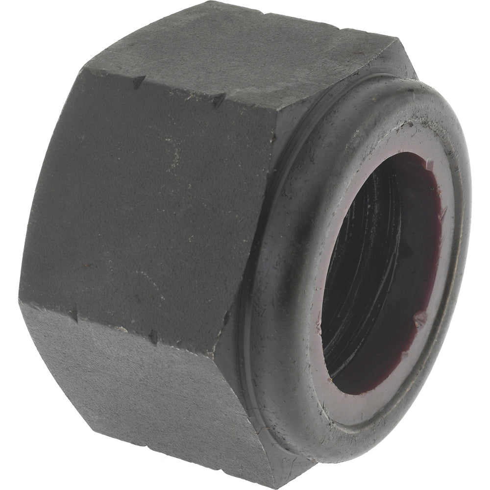 Value Collection 39634 Hex Lock Nut Insert, Nylon Insert, 1-1/2-6, Grade 8 Steel, Uncoated