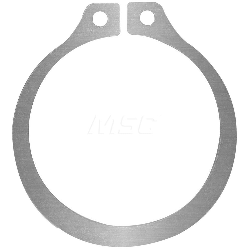 Rotor Clip SH-200SS B100 External Retaining Ring 1.886" Groove Dia, 2" Shaft Dia, 15-7 Beryllium Copper & Stainless Steel, Zinc-Plated