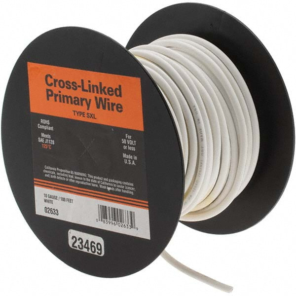 EastPenn 23469 10 AWG, 100' OAL, Hook Up Wire