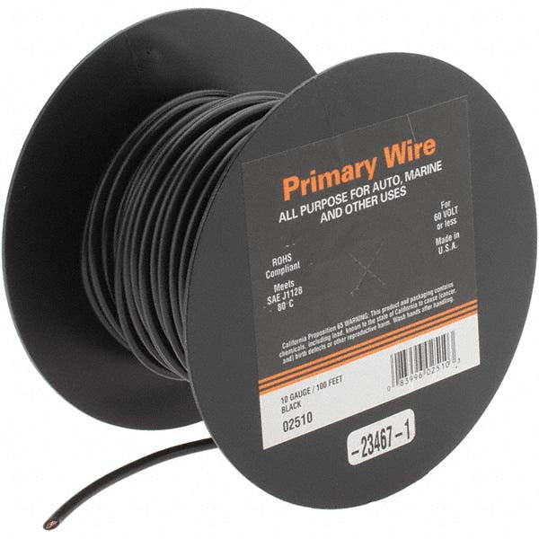 EastPenn -23467-1 10 AWG, 100' OAL, Hook Up Wire