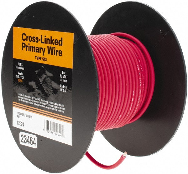EastPenn 23464 12 AWG Automotive Cross-Linked Polyethylene Wire