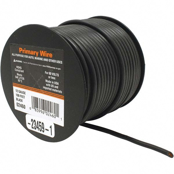 EastPenn -23459-1 12 AWG Automotive Plastic Insulated, Single Conductor Wire