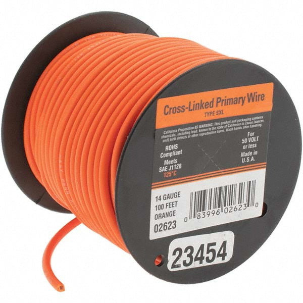 EastPenn 23454 14 AWG, 100' OAL, Hook Up Wire