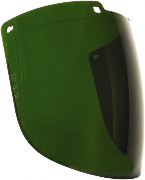 Uvex S9565 Face Shield Windows & Screens Welding Lens, Green, 5, 9" High, 0.086" Thick