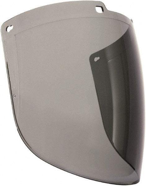 Uvex S9570 Face Shield Windows & Screens Replacement Window, Gray, 9" High, 0.086" Thick