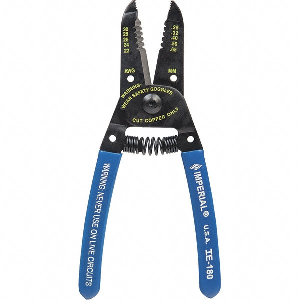 Imperial IE-180 Wire Stripper 30 AWG to 22 AWG Max Capacity