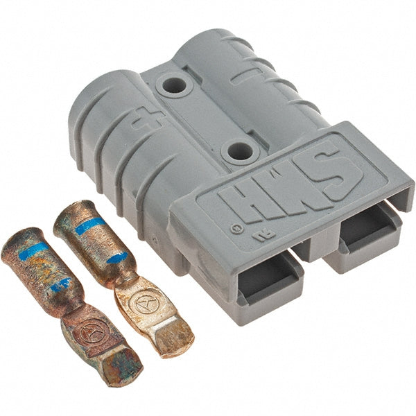 Ftz Industries Inc 61813 6 AWG, 600 V, 50 A, Silver-Plated Copper Battery Connector