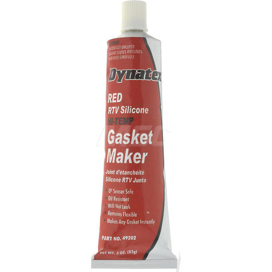 Accumetric, Inc. 143332 Sealant 3 oz Tube, Red, RTV Silicone