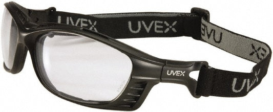 Uvex S2940HS Safety Glass Anti-Fog, Polycarbonate, Clear Lenses, Full-Framed, UV Protection