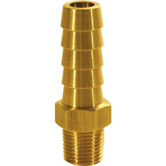 Dixon Valve & Coupling 1020604C Barbed Hose Fittings Fitting Type Male Hose Barb  Material Brass  Thread Standard NPTF  Thread Size 1/4  End Connection Hose Barb x Male NPT  Hose Inside Diameter (Inch) 3/8
