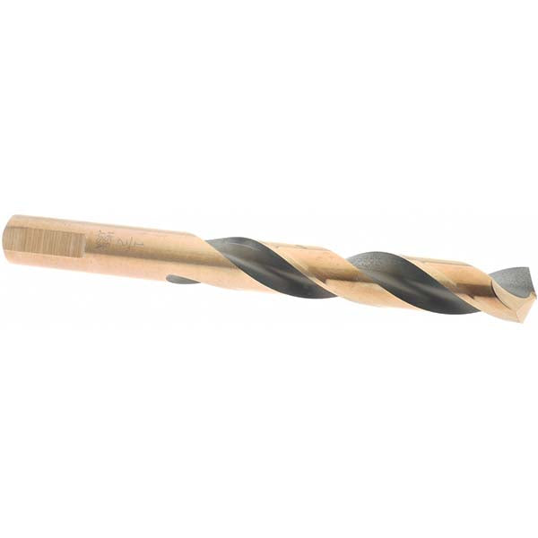 Value Collection D20928-1 Mechanics Drill Bit 1/2" Dia, 135 &deg Point, High Speed Steel, Weldon Shank, Split Point