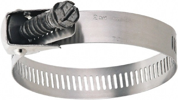 Ideal Tridon 5815252 Worm Gear Clamp SAE 152, 2 to 10" Dia, Stainless Steel Band