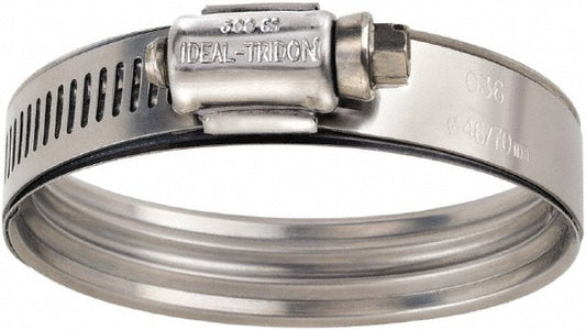 Ideal Tridon 360030056051 Hybrid Smart Clamp 3.0625 to 3.8125" Hose, 9/16" Wide, Stainless Steel