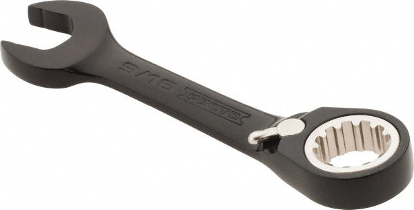 Proto JSCV18S Combination Wrench 9/16" Head Size, 15 deg Offset