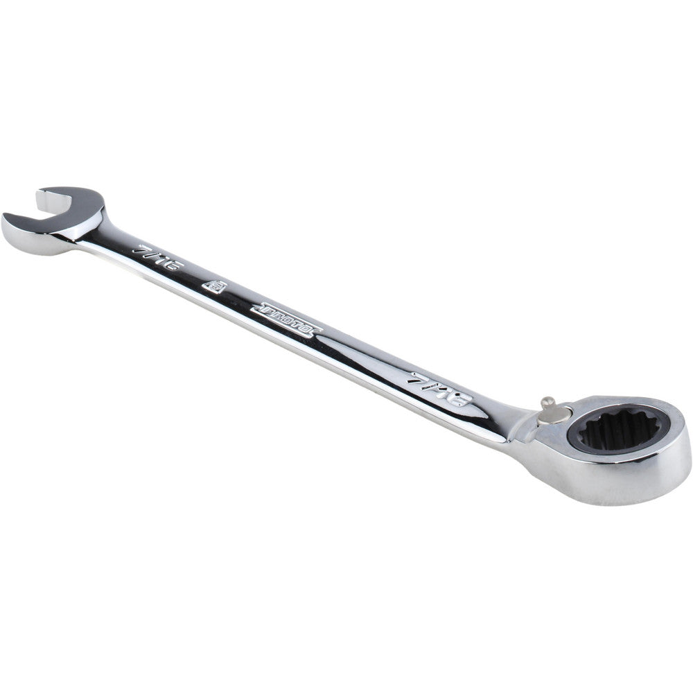 Proto JSCV14T Combination Wrench 7/16" Head Size, 15 deg Offset