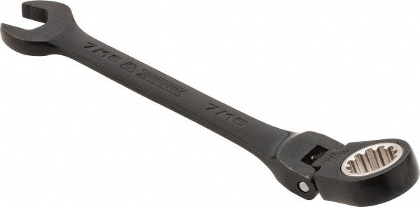 Proto JSCV14F Combination Wrench 7/16" Head Size, 15 deg Offset