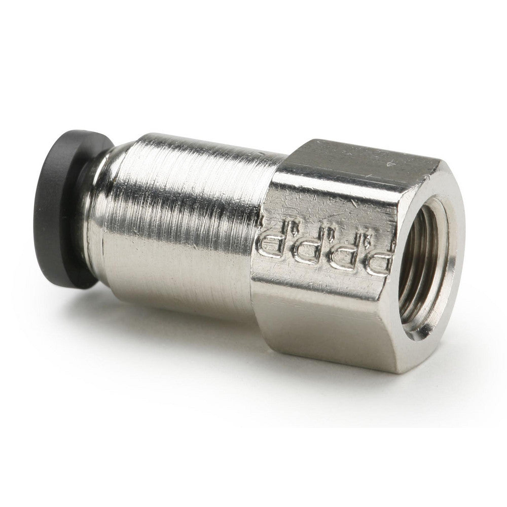 Parker 66PLP-6-4 Push-To-Connect Tube to Female & Tube to Female NPT Tube Fitting Female Connector, 1/4" Thread, 3/8" OD