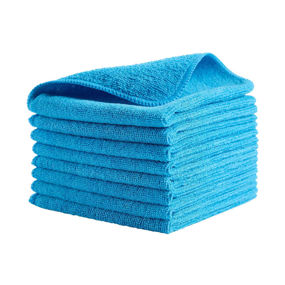 Rubbermaid 1820579 Light Commercial Microfiber Cloth, All-Purpose Rag/Towel, 12 x 12 inch, Blue