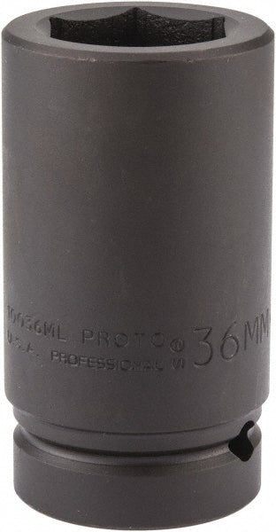 Proto J10036ML Impact Socket 1" Drive, 36mm Socket, Hex Drive