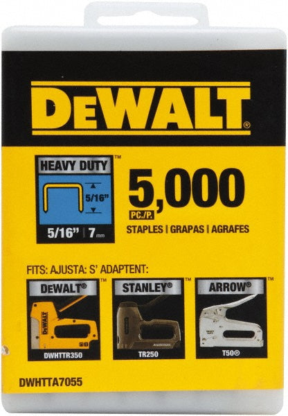 DeWALT DWHTTA7085 Steel Heavy-Duty Staple 15/32" Leg Length